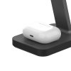 Mophie Snap+ charging stand pad - stojąca ładowarka bezprzewodowa do dwóch urządzeń kompatybilna z MagSafe 15W (black)